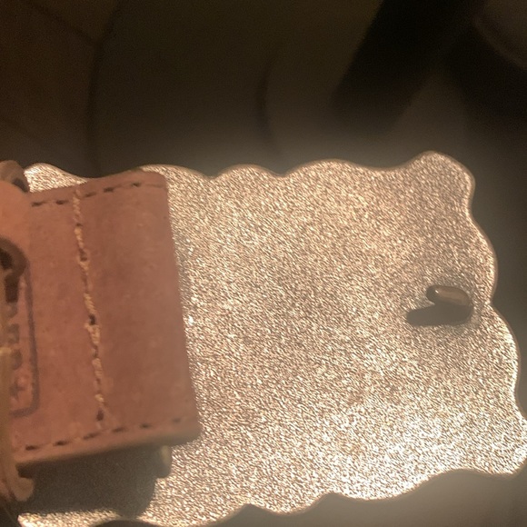 Genuine Leather Southwestern Belt Size S/M - Picture 6 of 12